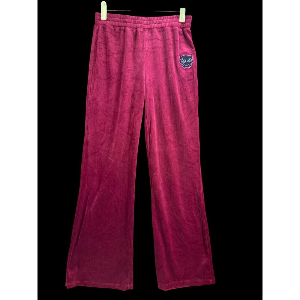Marvel Black Panther Wakanda Forever Red‎ Pants S